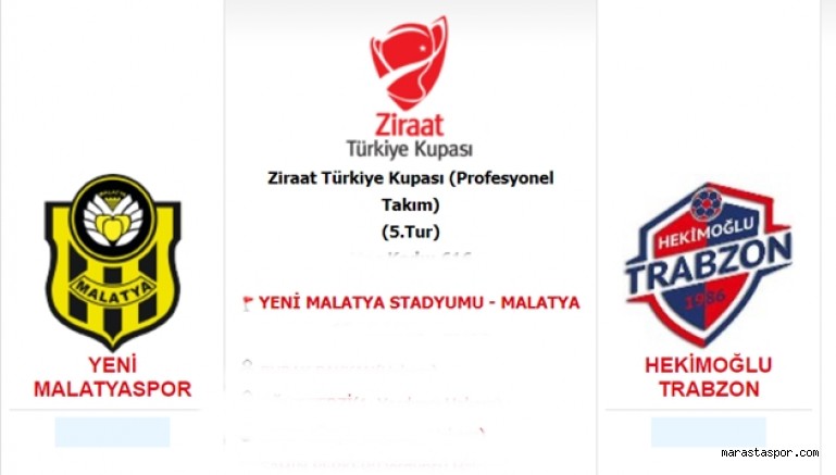 Yeni Malatyaspor – Hekimoğlu Trabzon maçı hangi kanalda ? canlı izle