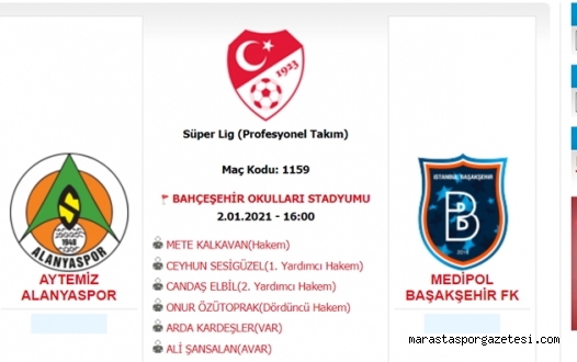Alanyaspor – Başakşehir maçı şifresiz Selçuk Sports Justin TV canlı izle
