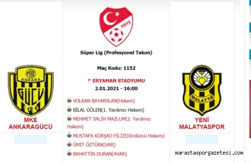 Ankaragücü – Yeni Malatyaspor maçı şifresiz Selçuk Sports Justin TV canlı izle