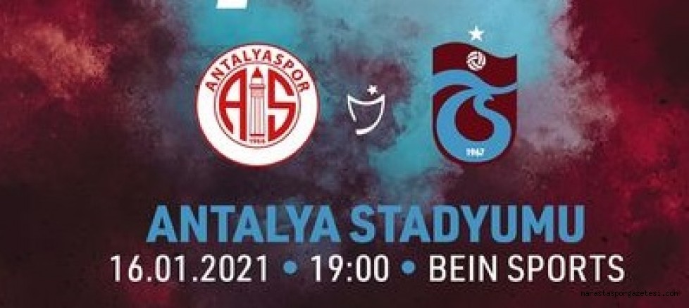 Antalyaspor Trabzonspor canlı izle beIN Sports şifresiz