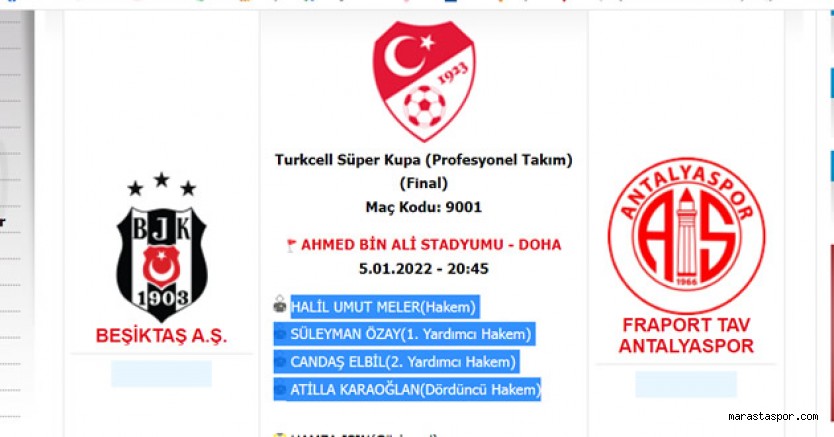 Beşiktaş – Antalyaspor Süper kupa hangi kanalda? Antalyaspor – Beşiktaş Süper kupa canlı izle