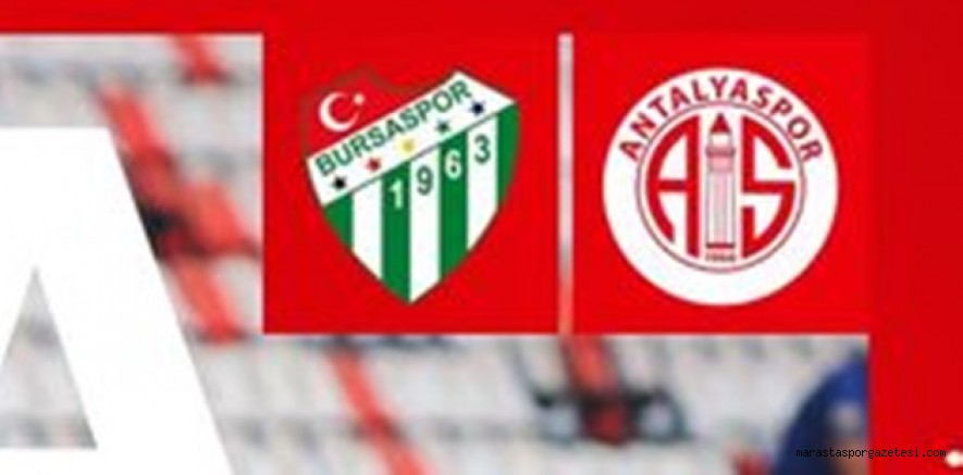 Bursaspor – Antalyaspor canlı izle