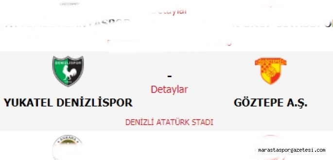 Denizlispor – Göztepe Şifresiz CANLI İZLE Justin TV Taraftarium24