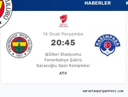 Fenerbahçe Kasımpaşa canlı izle