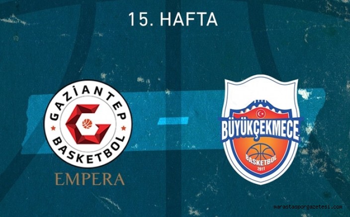 Gaziantep Basketbol – Büyükçekmece Basketbol canlı izle