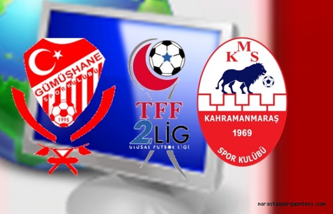 Gümüşhanespor – Kahramanmaraşspor canlı izle