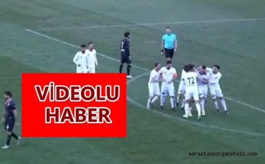 Kahramanmaraş’lı golcü 1 penaltı kazandırdı! 1 Gol attı