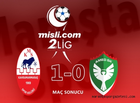 Kahramanmaraşspor 1-0 Amedspor özet