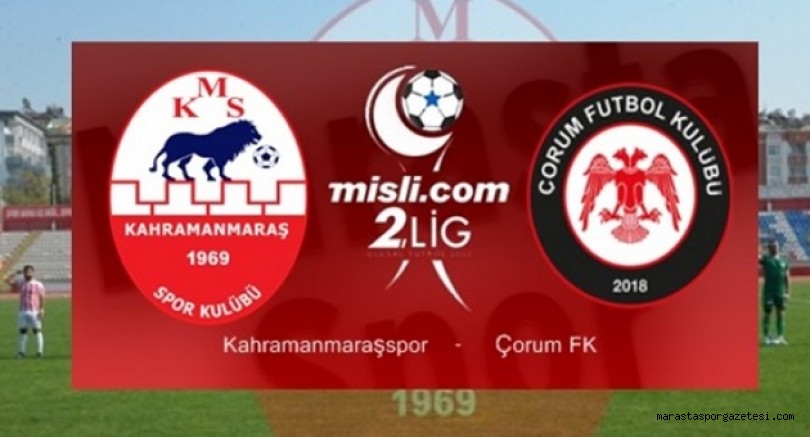 Kahramanmaraşspor – Çorum FK canlı izle