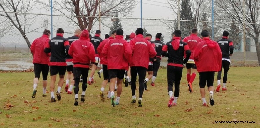 Kahramanmaraşspor hazırlıklarını tamamladı!Çorum maçında 2 oyuncu forma giyemeyecek