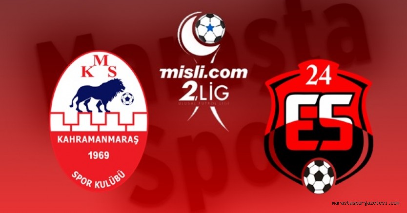 Kahramanmaraşspor, ikinci yarıya Erzincanspor maçı ile başlayacak