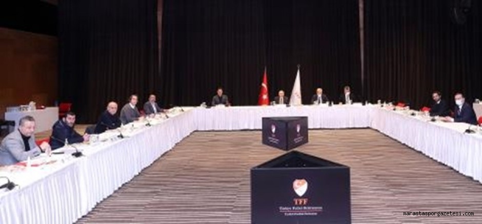 Nihat Özdemir,2. ve 3. Lig Kulüpleri ile toplantı yaptı