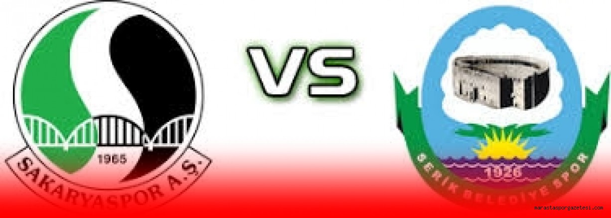 Sakaryaspor – Serik Belediyespor canlı izle
