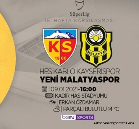 SelçukSports Kayserispor – Yeni Malatyaspor şifresiz Selçuk Sports Justin TV canlı izle
