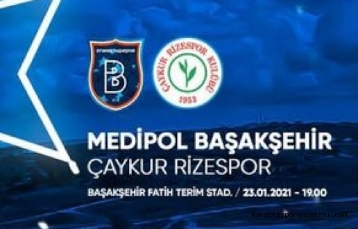 Taraftarium 24 Başakşehir – Çaykur Rizespor canlı izle