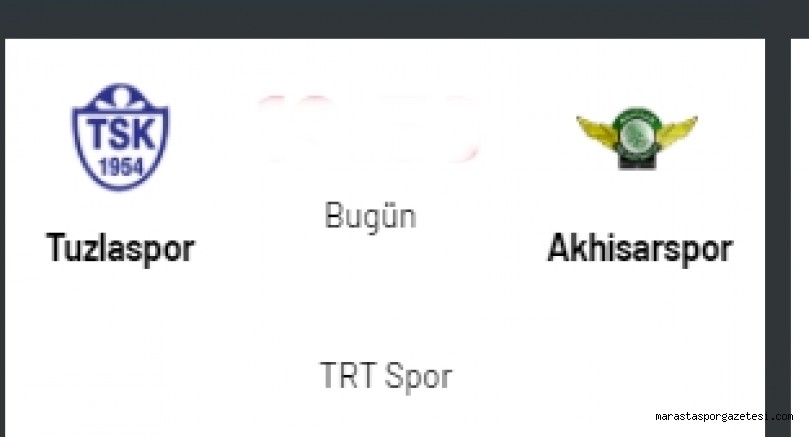 Tuzlaspor – Akhisarspor canlı izle TRT SPOR