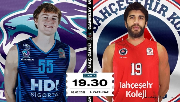 Afyon Belediye Basketbol – Bahçeşehir Koleji Canlı izle