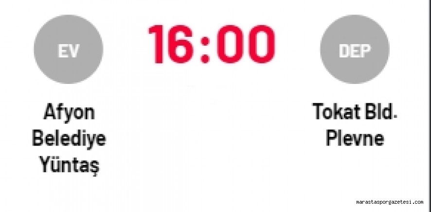 Afyon Belediye – Tokat Belediye Plevne canlı izle