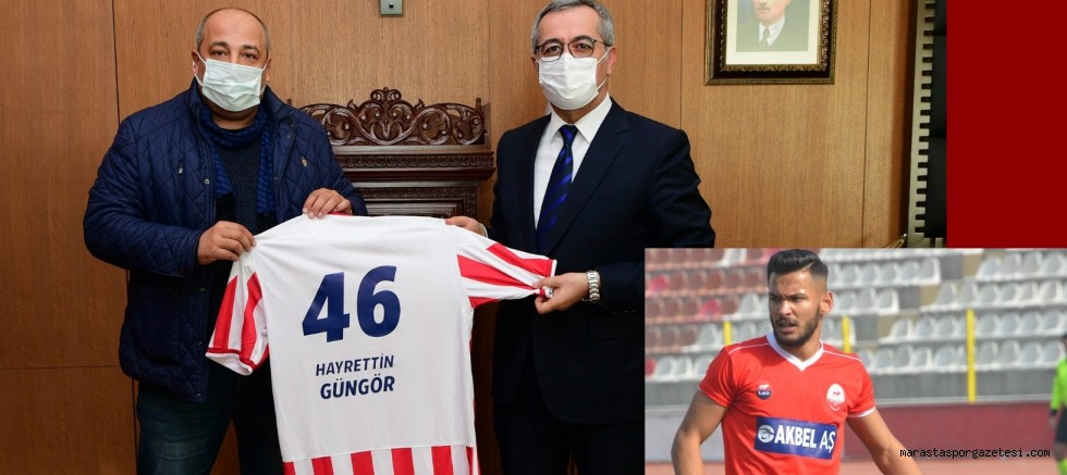 AKBEL forma sponsoru oldu! Başkan Güngör Kahramanmaraşspor’a 500 bin ₺ katkı sağladı