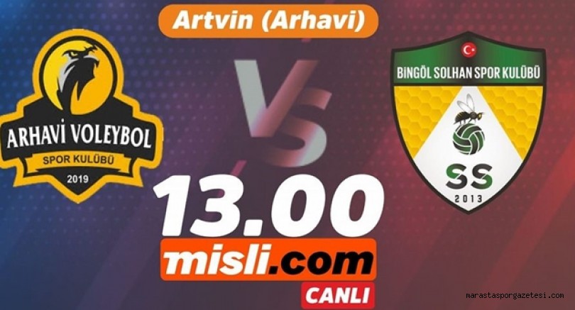 Arhavi Voleybol – Solhan Spor canlı izle