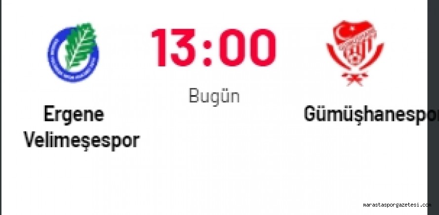 Ergene Velimeşespor – Gümüşhanespor maçı canlı izle