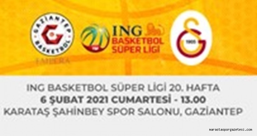 Gaziantep Basketbol – Galatasaray canlı izle