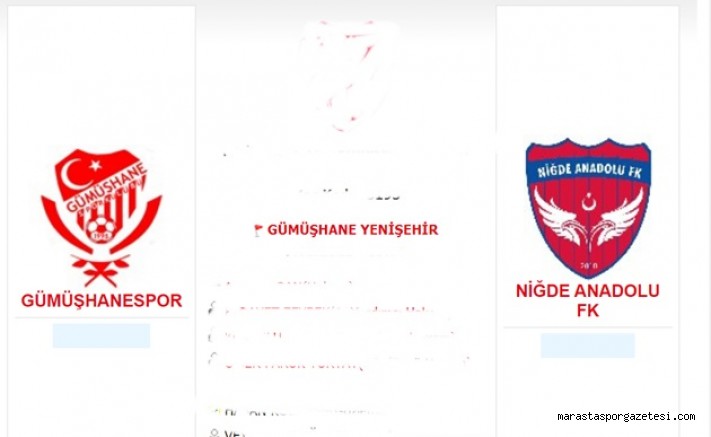 Gümüşhanespor – Niğde Anadolu canlı izle
