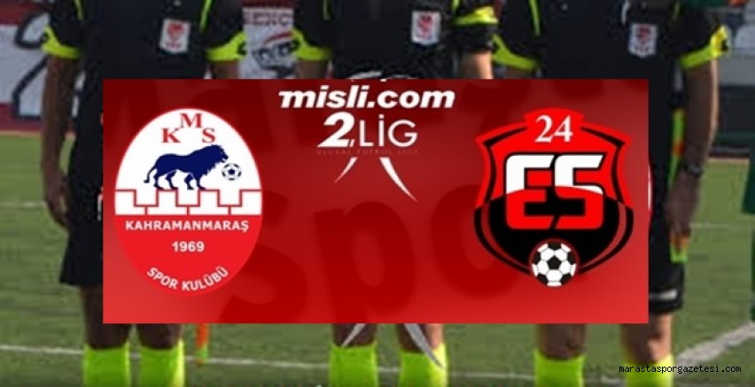 Kahramanmaraşspor 24 Erzincanspor maçının hakemleri açıklandı