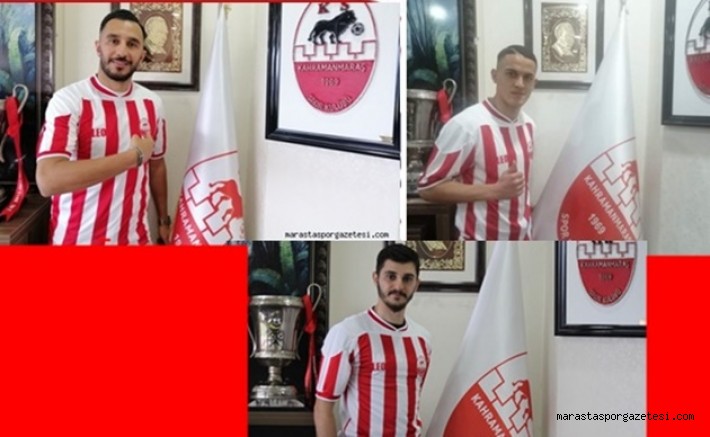 Kahramanmaraşspor ara transfer döneminde 2’si Kiralık 3 oyuncu anlaştı