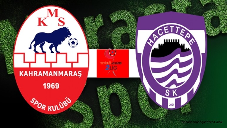 Kahramanmaraşspor – Hacettepespor maçı ne zaman saat kaçta hangi kanalda? İşte Detaylar