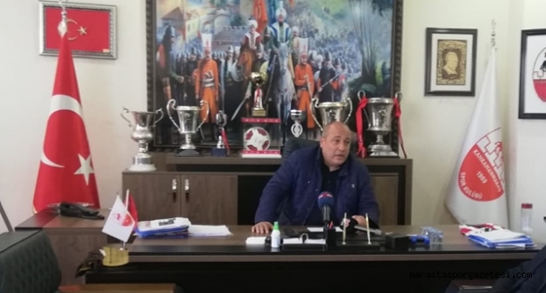 Kahramanmaraşspor Kulüp Başkanı Basın Toplantısı Düzenledi