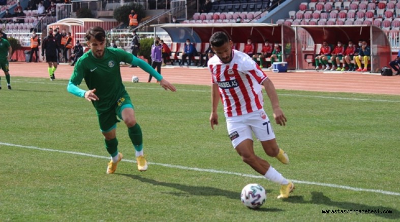 Kahramanmaraşspor, play off şansını zora soktu