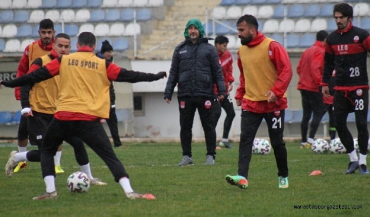 Kahramanmaraşspor, Uşakspor maç hazırlıklarını sürdürdü