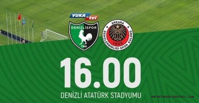Taraftarium 24 Denizlispor – Gençlerbirliği maçı canlı izle