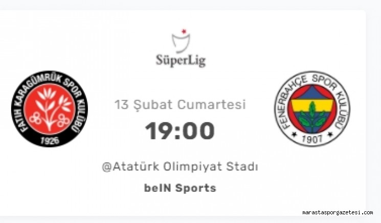 Taraftarium 24 Karagümrük -Fenerbahçe