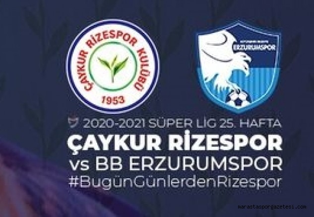 Taraftarium 24 Rizespor – Erzurumspor