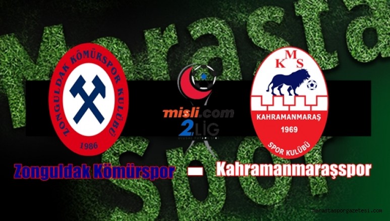 Zonguldak Kömürspor – Kahramanmaraşspor maçı ne zaman saat kaçta hangi kanalda? İşte Detaylar