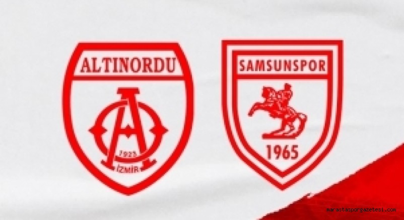 Altınordu – Yılport Samsunspor maçı canlı izle