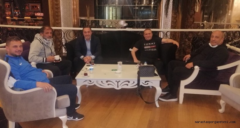 Eski A Milli Takım futbolcusu Kahramanmaraşspor’u ziyaret etti