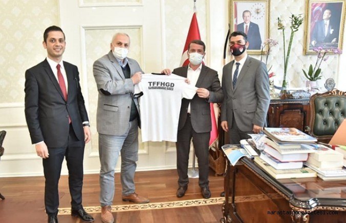Hakem Camiasından Başkan Osman Okumuş’a ziyaret