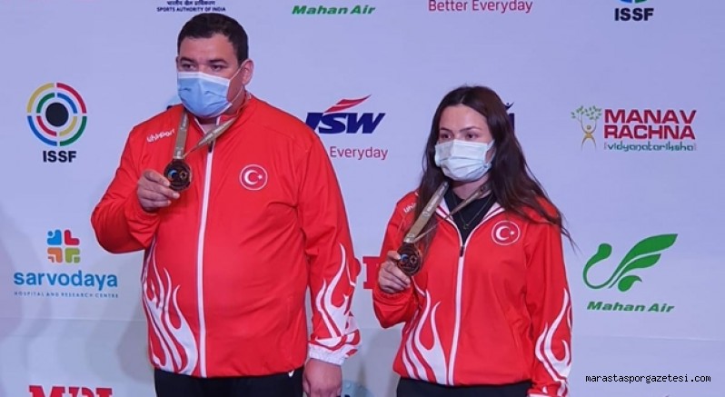 Kahramanmaraş’lı milli sporcularımız bronz madalya kazandı