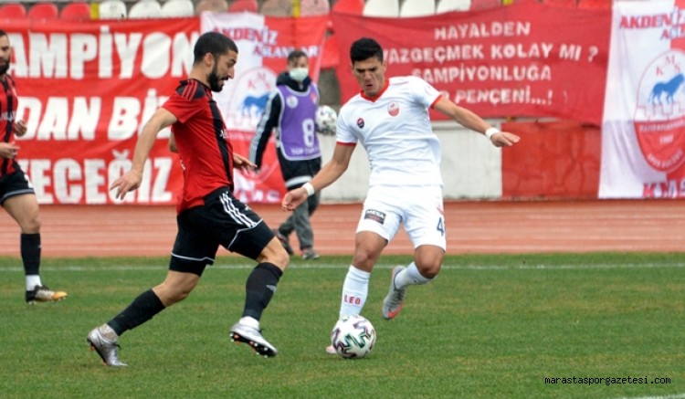 Kahramanmaraşspor 3 maç sonra puanla tanıştı