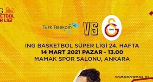 Türk Telekom – Galatasaray maçı canlı izle