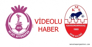 Özet –  Afyonspor – Kahramanmaraşspor