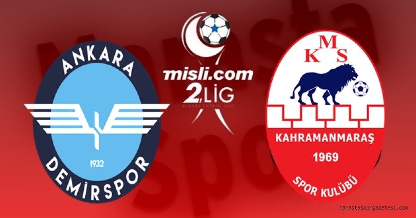 Ankara Demirspor – Kahramanmaraşspor maçı canlı yayın var mı? İşte detaylar