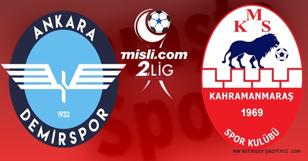 Ankara Demirspor – Kahramanmaraşspor maçı ne zaman saat kaçta, hangi kanalda? İşte detaylar
