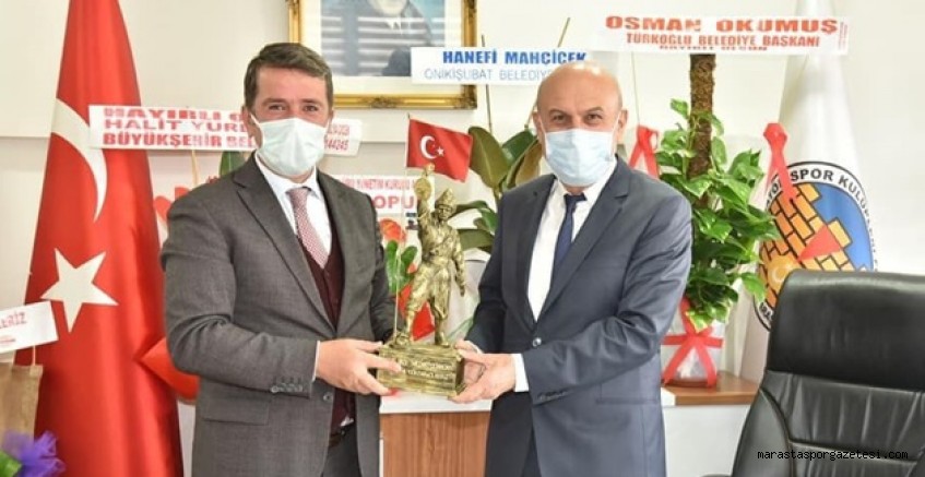 Ekrem Karaoğlan’a Başkan Osman Okumuş’tan Ziyaret