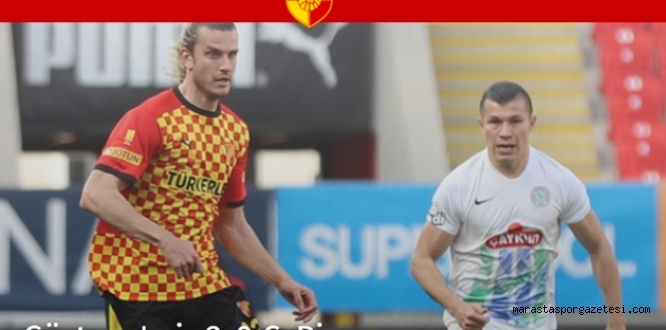 Göztepe 2-0 Çaykur Rizespor özet