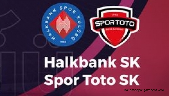 Halkbank 3-0 Spor Toto maç sonucu
