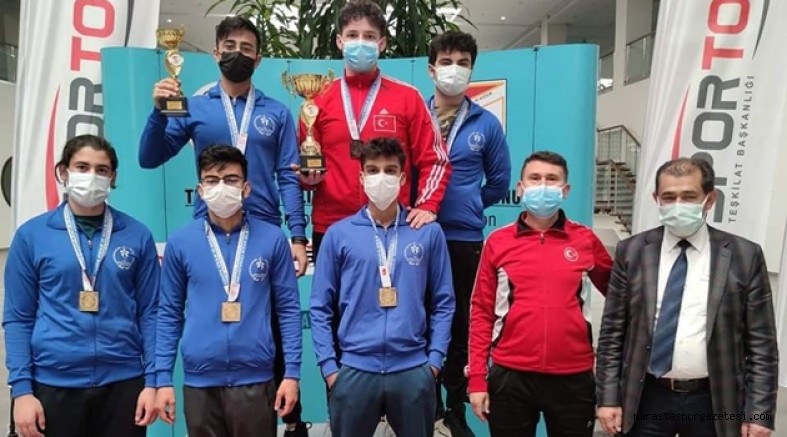 Kahramanmaraş Havalı ve Ateşli Silahlar Takımından Türkiye Rekoru